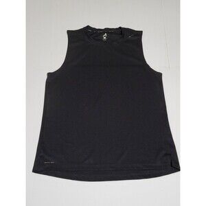 (FD) Alive Qwick Dry Sleeveless Athletic Shirt BLACK SIZE MEN'S MEDIUM